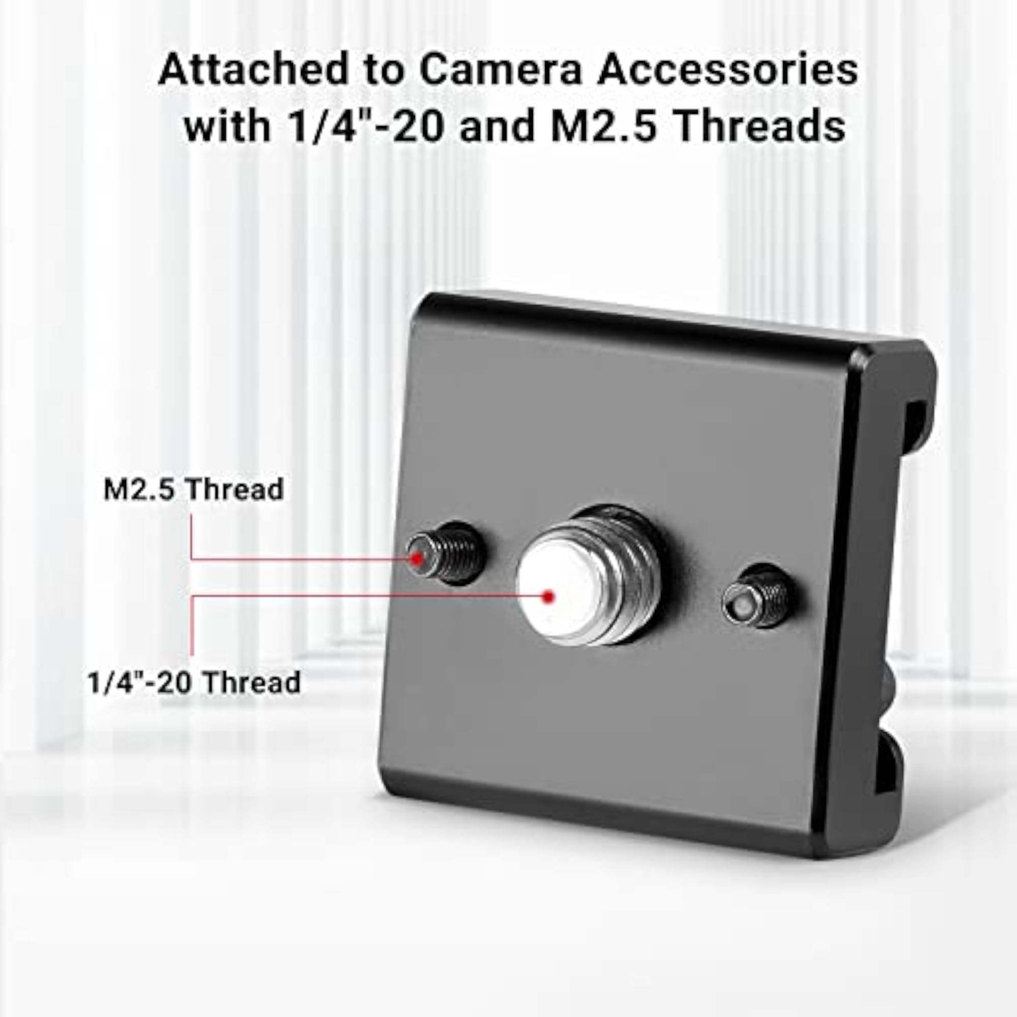 Cold Shoe Mount Adapter Bracket Pack of 2